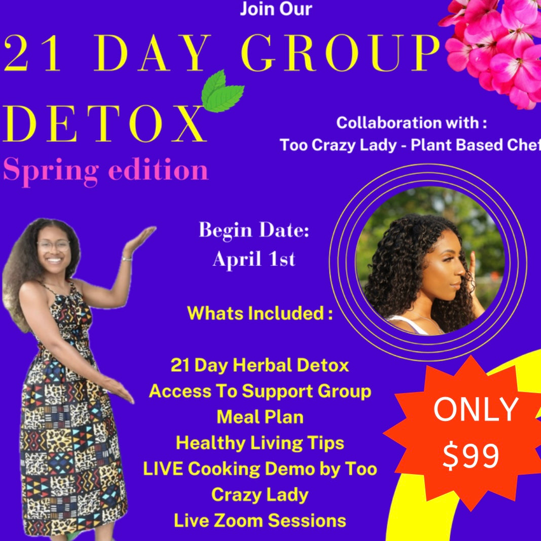 21 Day Group Detox - Spring – Ancient Healing Root